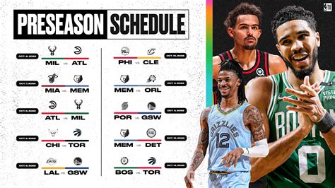 nba preseason start 2022.